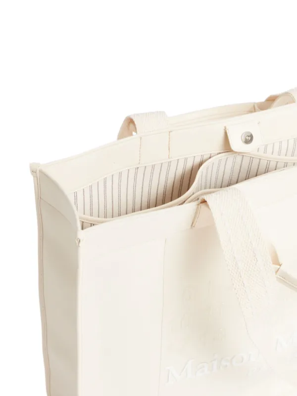 Maison Margiela Large Cabas Tote Bag | Neutrals | FARFETCH