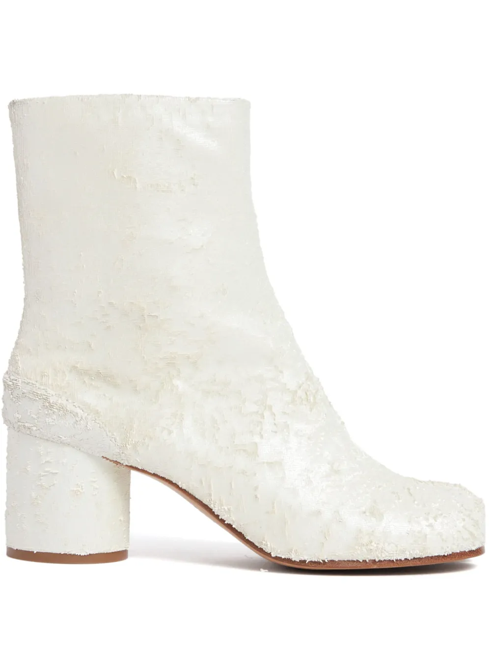 Maison Margiela 60mm Tabi Ankle Boots White FARFETCH UK