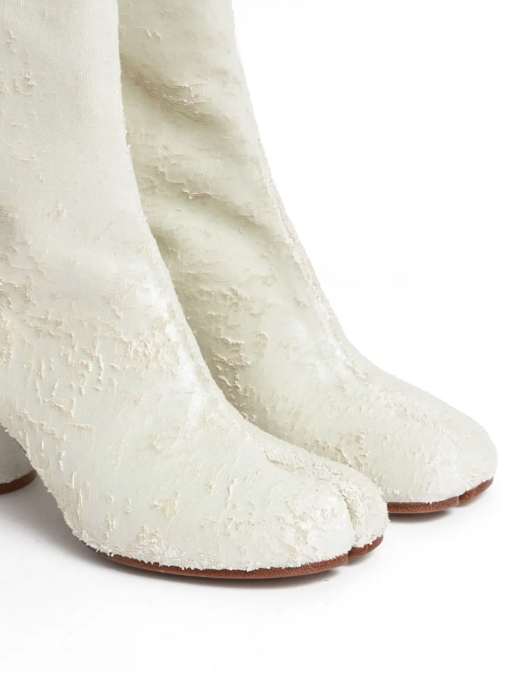 Maison Margiela 60mm Tabi ankle boots White