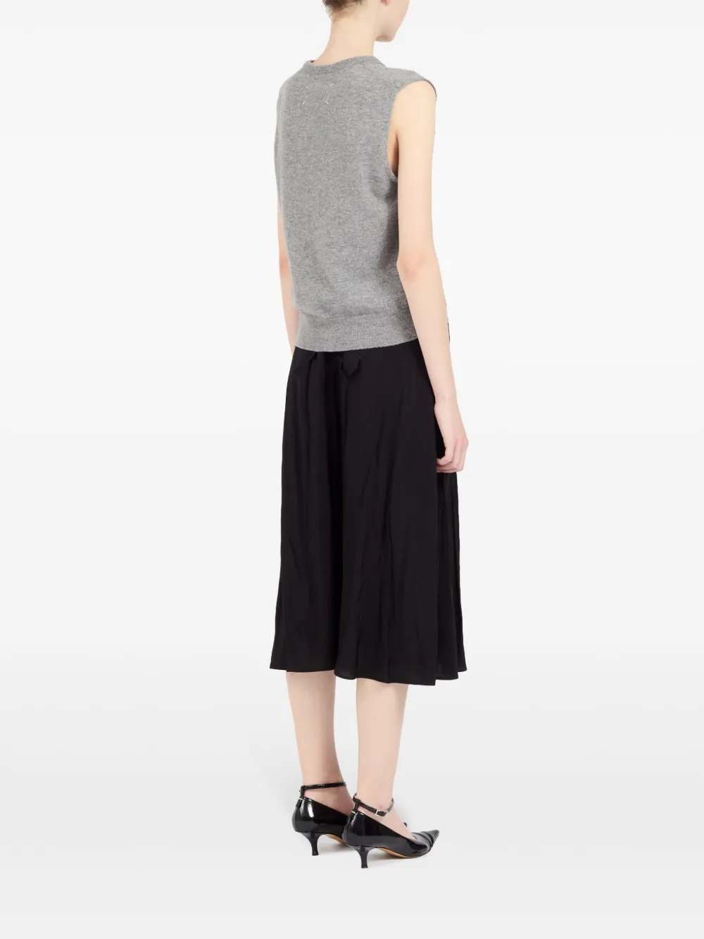 Maison Margiela Vest met knopen Grijs