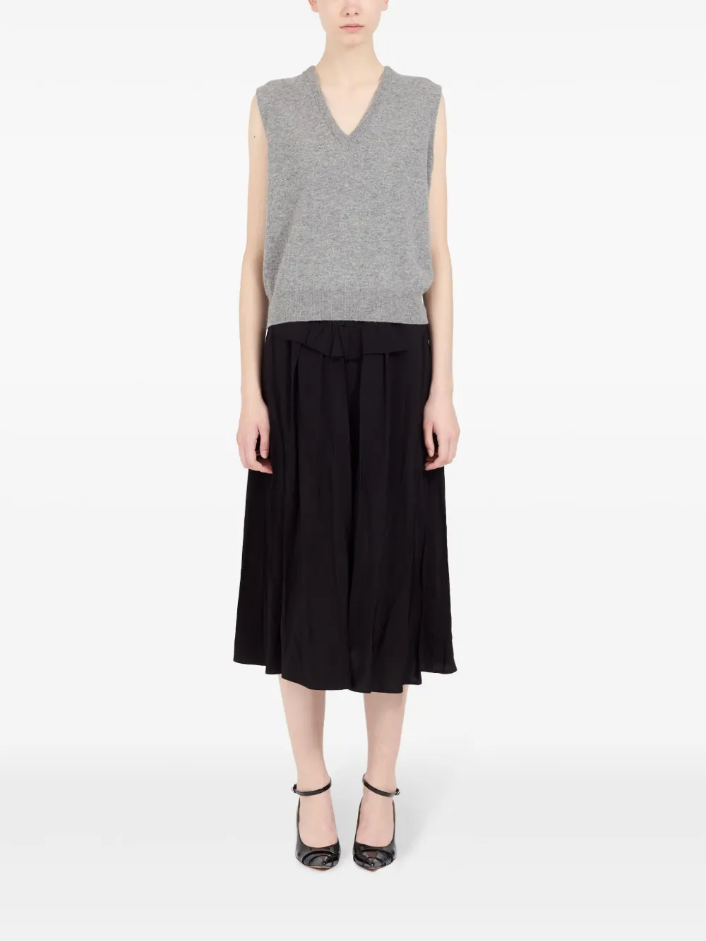 Maison Margiela Vest met knopen Grijs