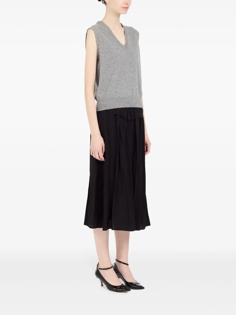 Maison Margiela Vest met knopen Grijs