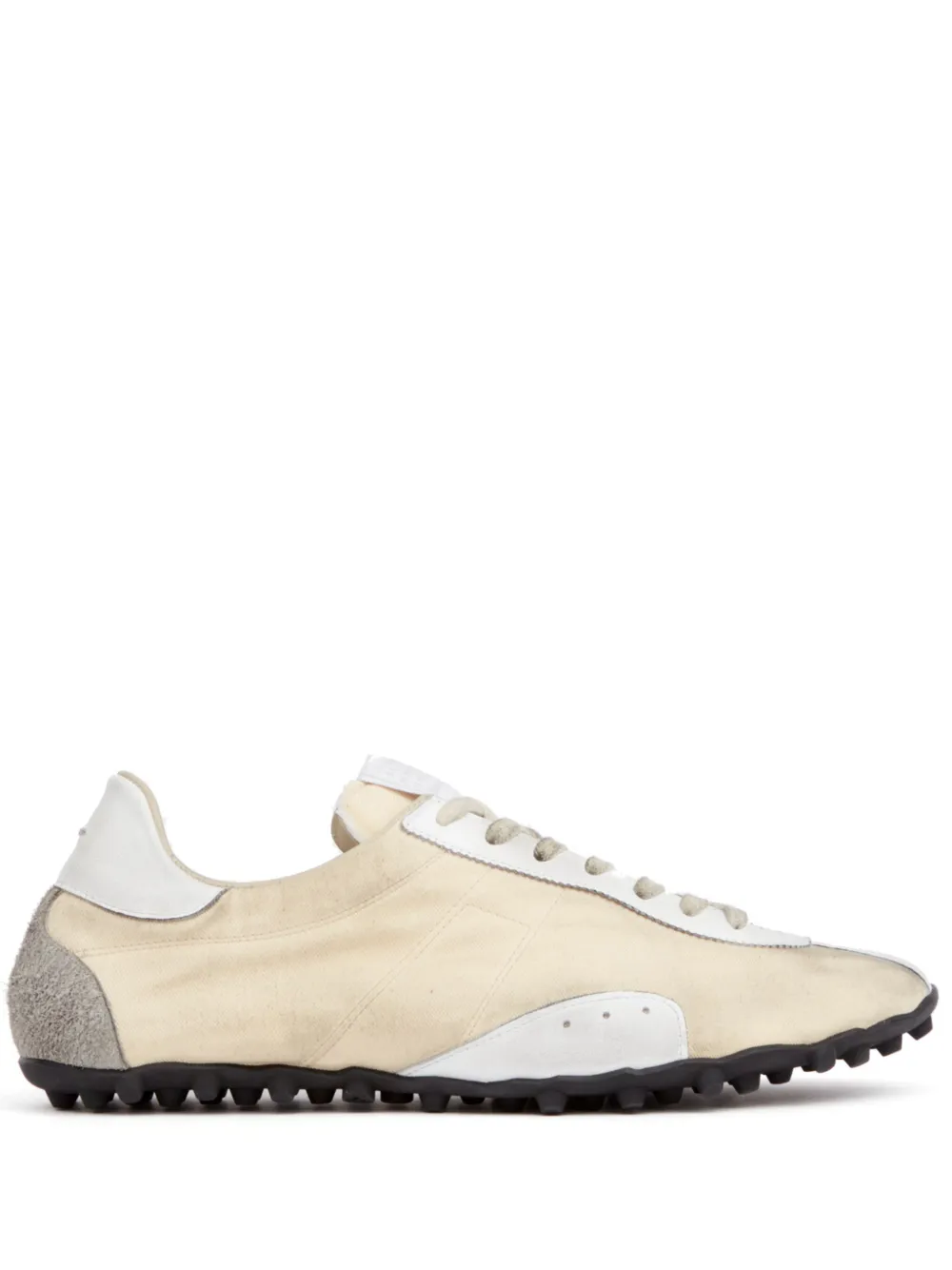 Maison Margiela レースアップ レザースニーカー - ニュートラル Maison Margiela レースアップ レザースニーカー - ニュートラル