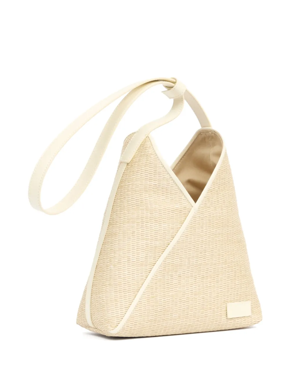 Mm6 Maison Margiela Small Fortune Cookie Shoulder Bag In Neutrals