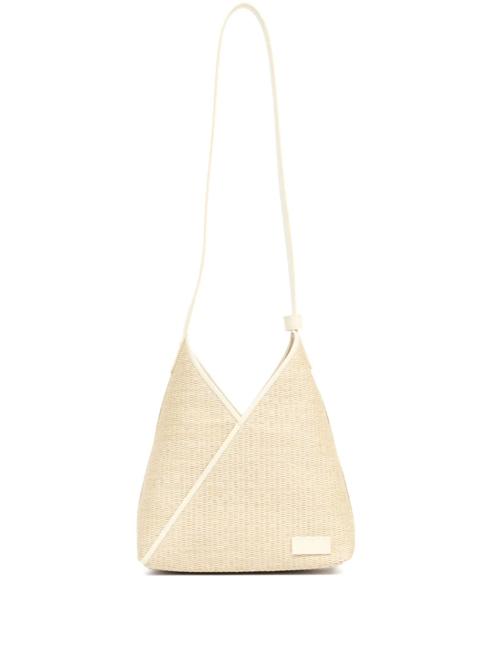 MM6 Maison Margiela Fortune Cookie レザーショルダーバッグ S - ニュートラル MM6 Maison Margiela Fortune Cookie レザーショルダーバッグ S - ニュートラル