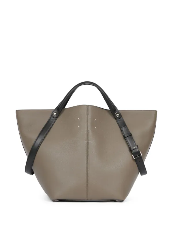 Maison Margiela Large Dress-Age Shoulder Bag | Grey | FARFETCH