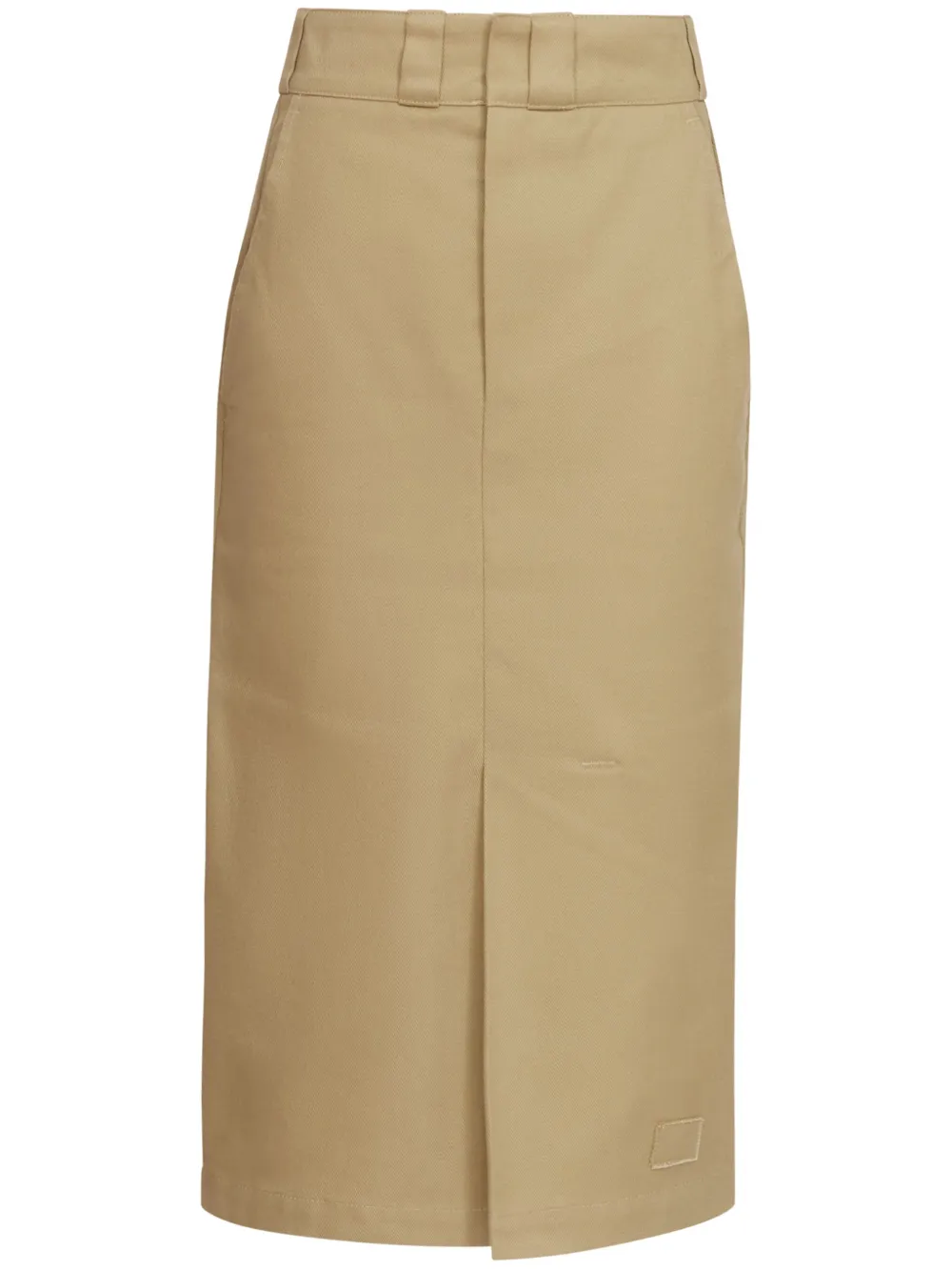 Maison Margiela High waist midi-rok Beige