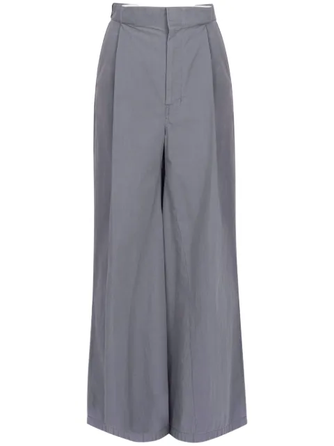 Maison Margiela four-stitch palazzo trousers  