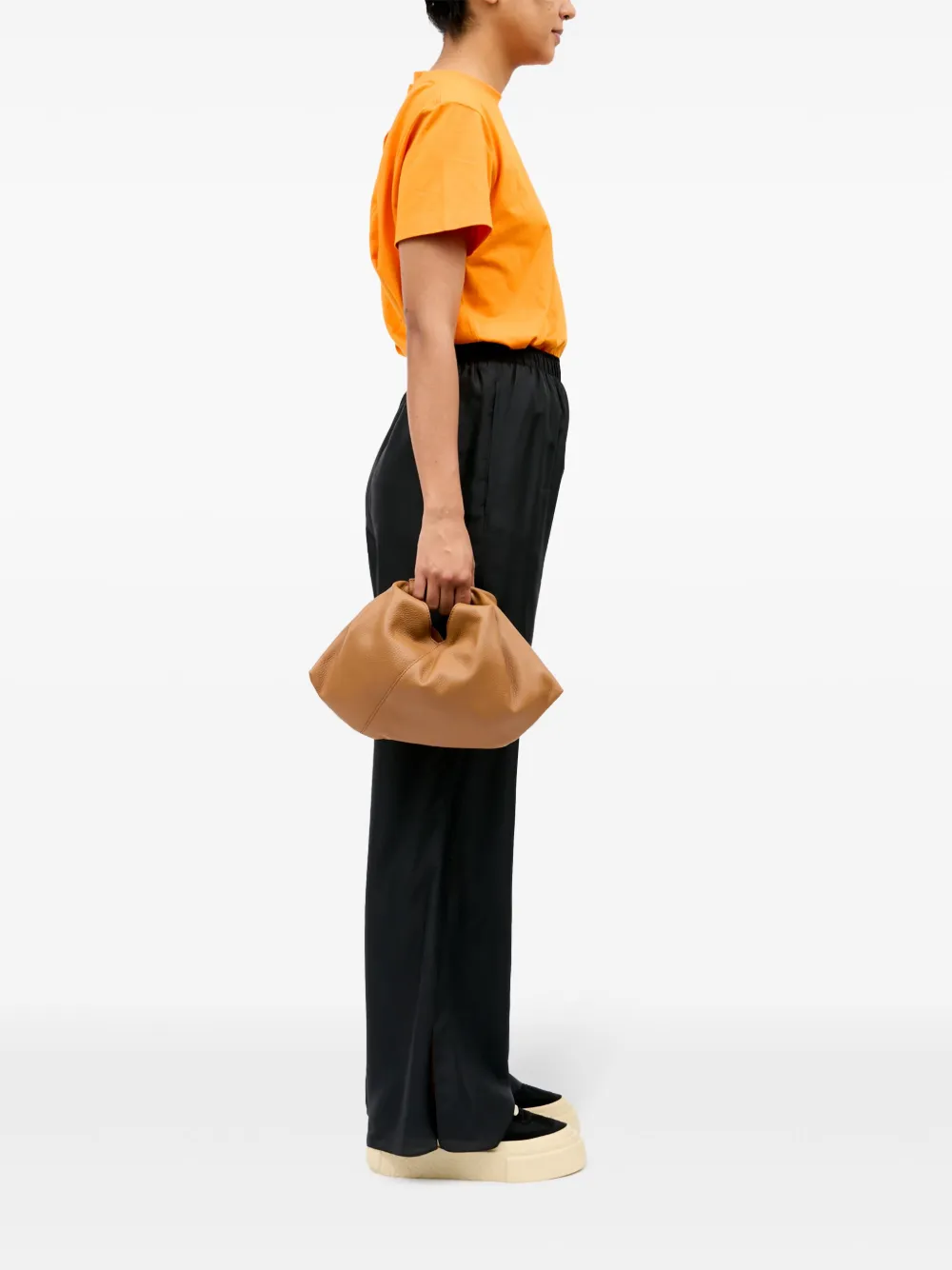 MM6 Maison Margiela Japanese kleine shopper - Bruin