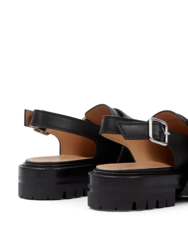 Maison Margiela Tabi County サンダル | ブラック | FARFETCH JP