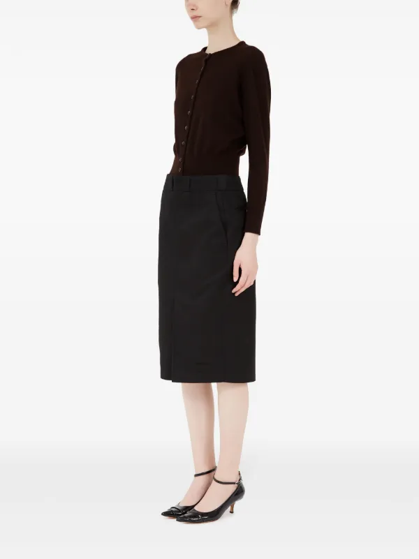 petal satin skirt – shéller / シェリエ