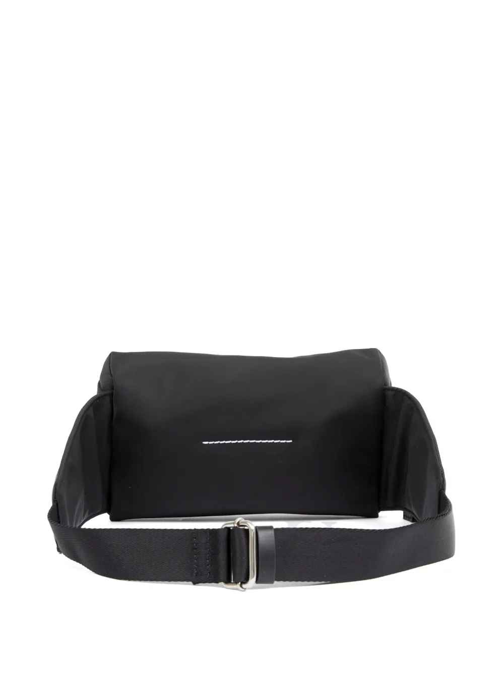 MM6 Maison Margiela Numeric Leather Belt | Black | FARFETCH JO