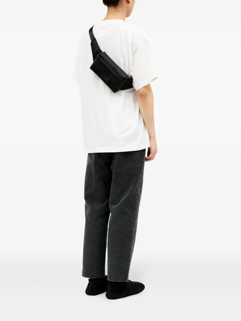 MM6 Maison Margiela Heuptas met applicatie - Zwart