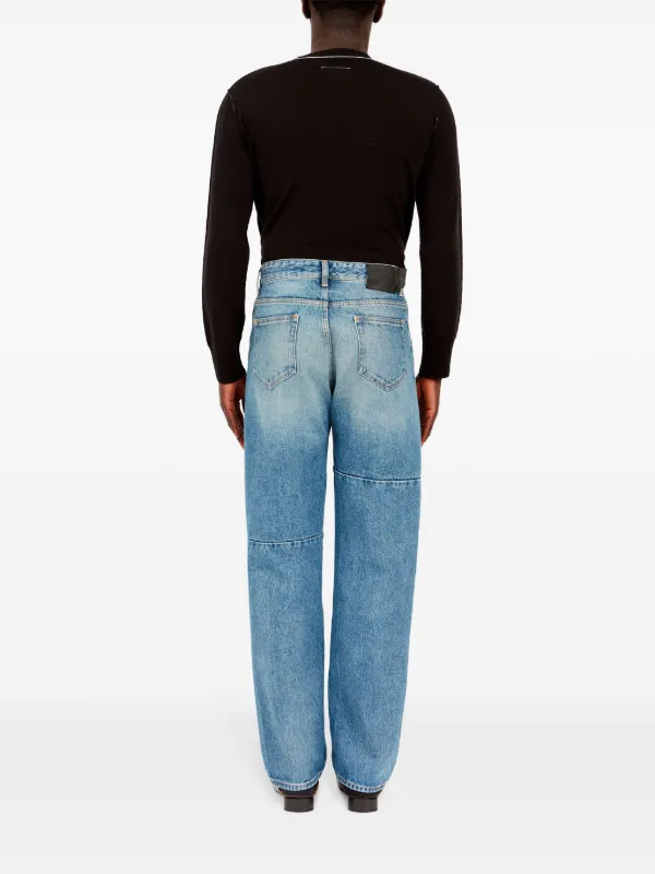 2024年新作入荷 Margiela Maison MM6 ファイブポケット ブルー | ジーンズ パンツ