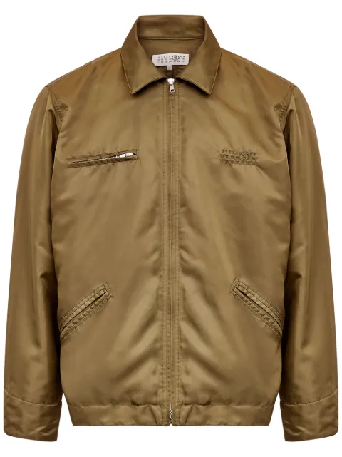 MM6 Maison Margiela numbers-motif bomber jacket 