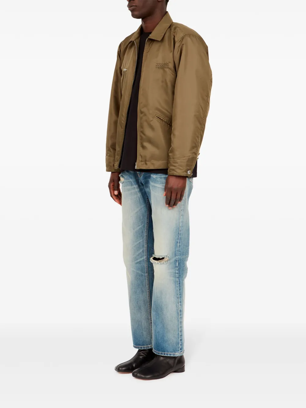 MM6 Maison Margiela ナンバーモチーフ ボンバージャケット