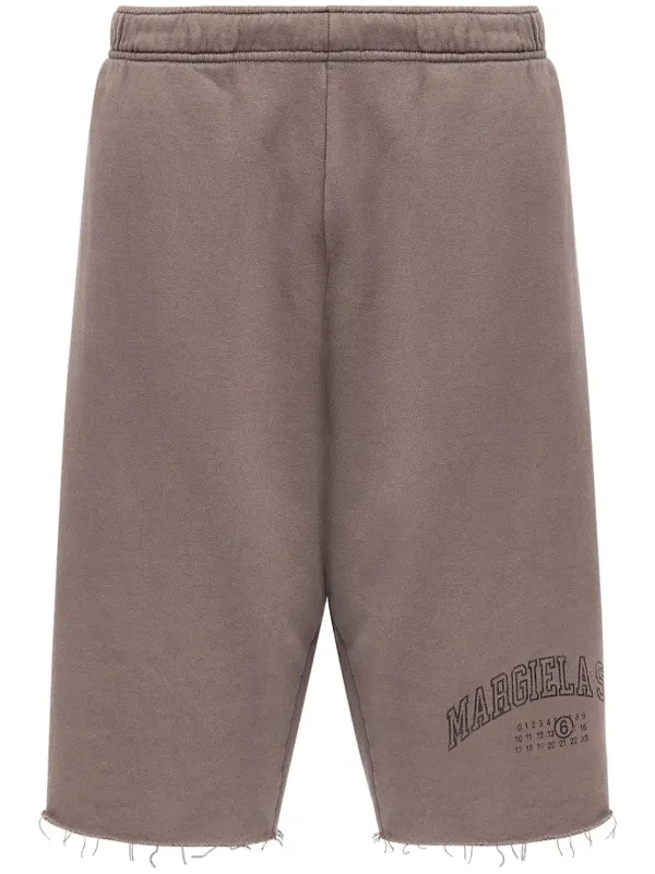 新しく着き MM6 Maison Margiela ナンバーモチーフ ショートパンツ Lサイズ