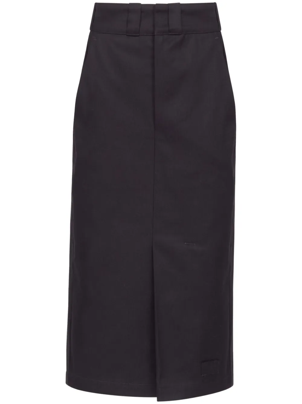 Maison Margiela High waist midi-rok Grijs