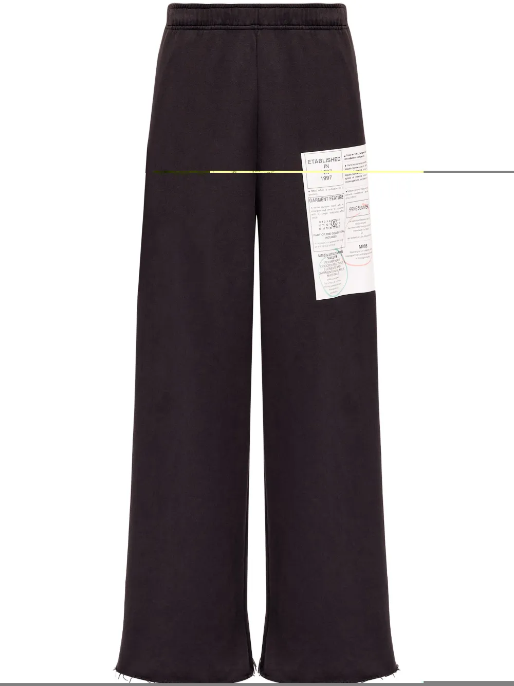 MM6 Maison Margiela Pantaloni sportivi - Nero