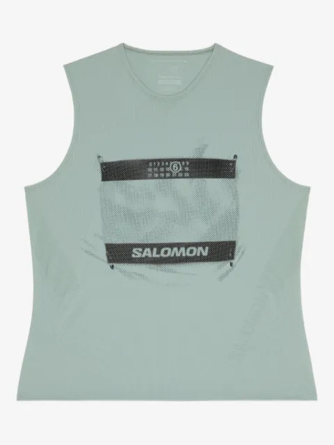 MM6 Maison Margiela X Salomon x Salomon logo-print tank top