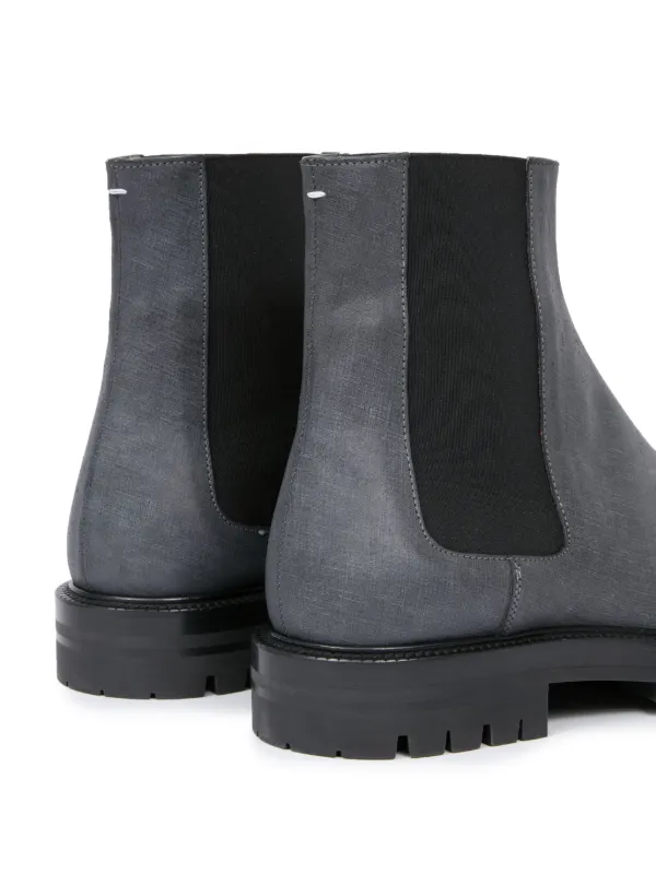 Maison Margiela Tabi Couty チェルシーブーツ | グレー | FARFETCH JP