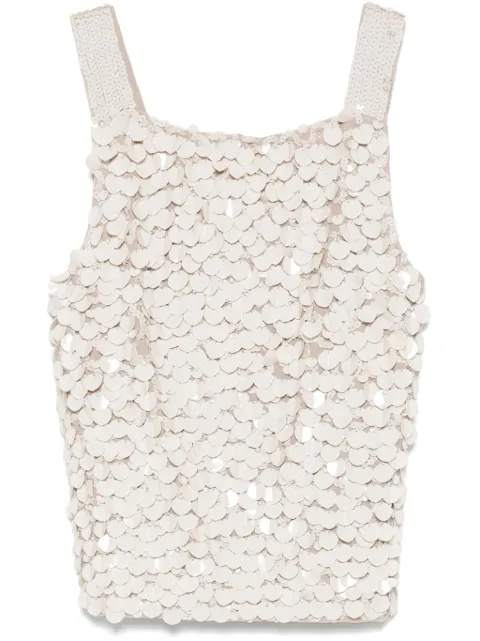 P.A.R.O.S.H. paillette-embellished top