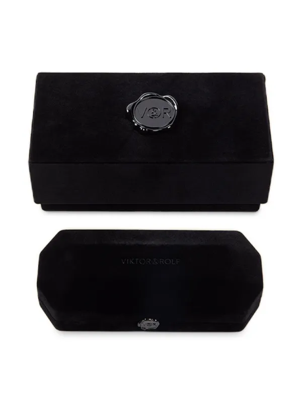 Viktor & Rolf cat-eye Sunglasses | Black | FARFETCH AO display picture 3