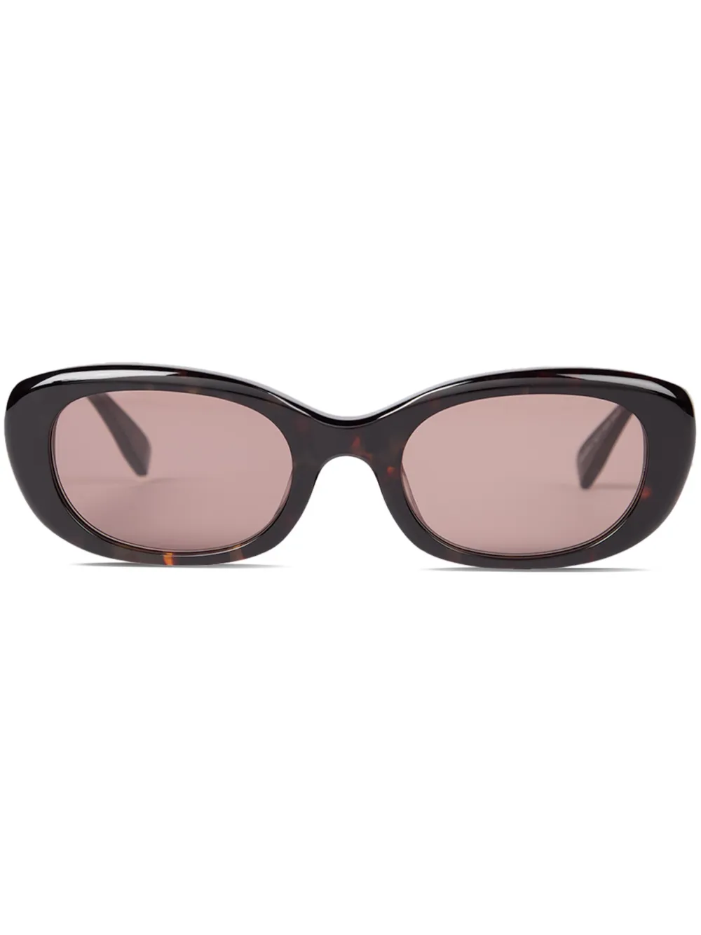 Viktor & Rolf oval-frame sunglasses | Brown | Image 1