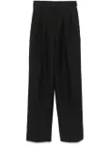 Saint Laurent Pre-Owned 1990s pleated trousers - Black