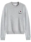 Chinti & Parker Hello Kitty Badge sweater - Grey