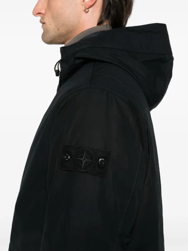 Stone Island Ghost コート | ブラック | FARFETCH JP