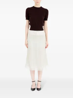 スカート MAISON MARGIELA Women Long Skirts SI0MA0003S30561967 White Maison Margiela Bianchetto skirt - White | SI0MA0003S30561967