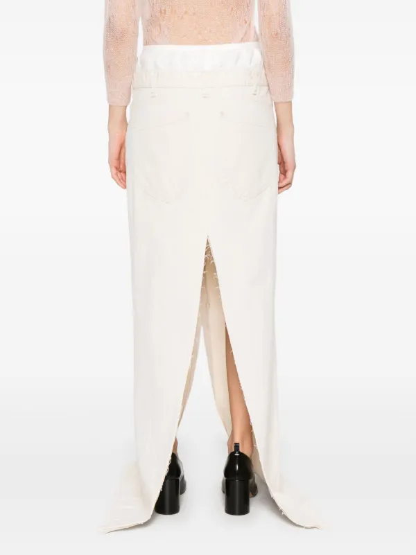Maison Margiela デニムスカート | ニュートラル | FARFETCH JP