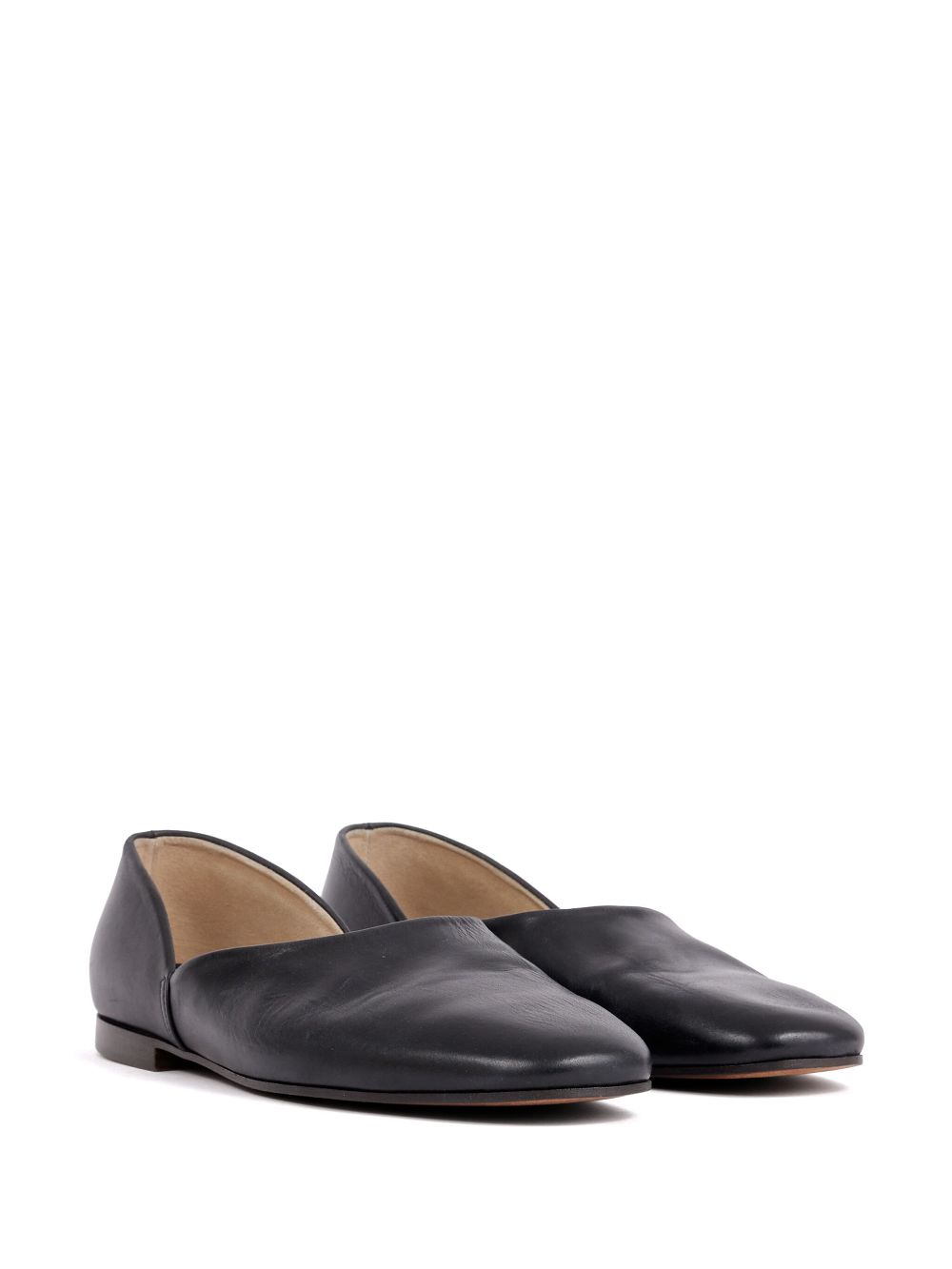 Maison Margiela calf leather slipper - Black