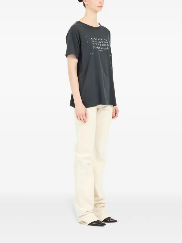 ◆Maison Margiela◆ スタンプロゴ コットンTシャツ Maison Margiela - スタンプロゴ Tシャツ | River