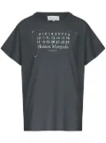 Maison Margiela logo-print cotton T-shirt - Grey