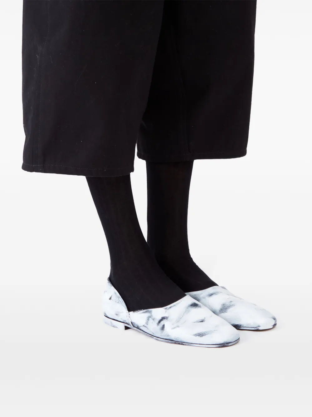 Maison Margiela Grecian ローファー | ホワイト | FARFETCH JP