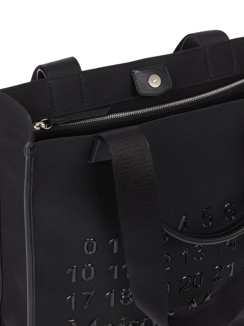 Maison Margiela Cabas Tote Bag | Black | FARFETCH