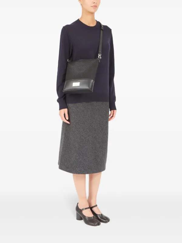 【MaisonMargiela】訳あり5AC ショルダーバッグ sholder bag Maison Margiela Small 5AC Shoulder Bag | Black | FARFETCH