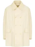 Maison Margiela cotton double-breasted jacket - Neutrals