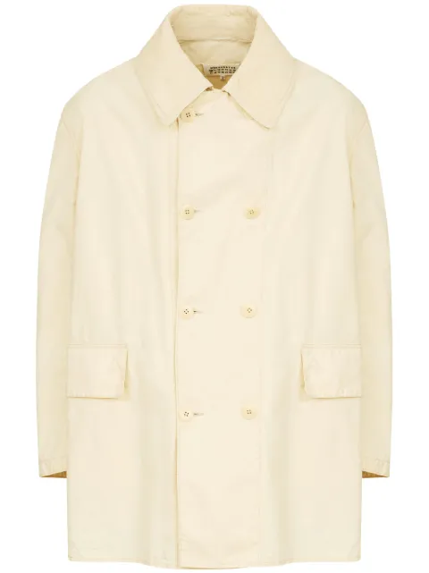 Maison Margiela cotton double-breasted jacket