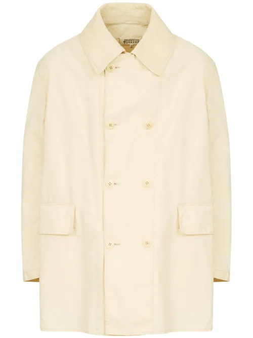 Veste en coton à boutonnière croisée - Maison Margiela - Modalova
