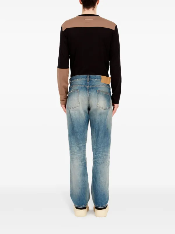 MM6 Maison Margiela ファイブポケット ジーンズ | ブルー | FARFETCH JP
