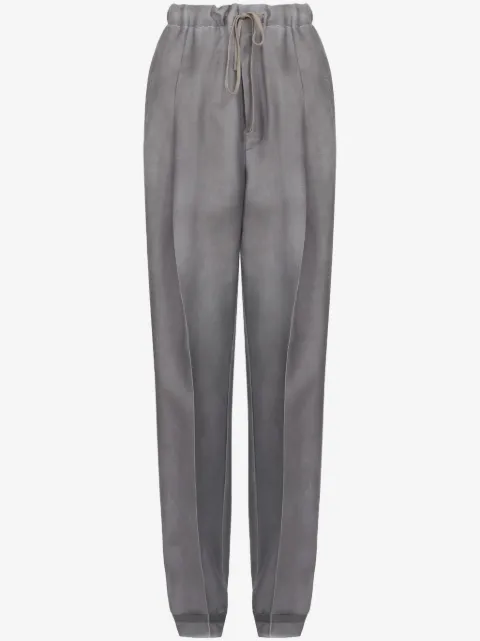 Maison Margiela four stitch-logo long-length track pants