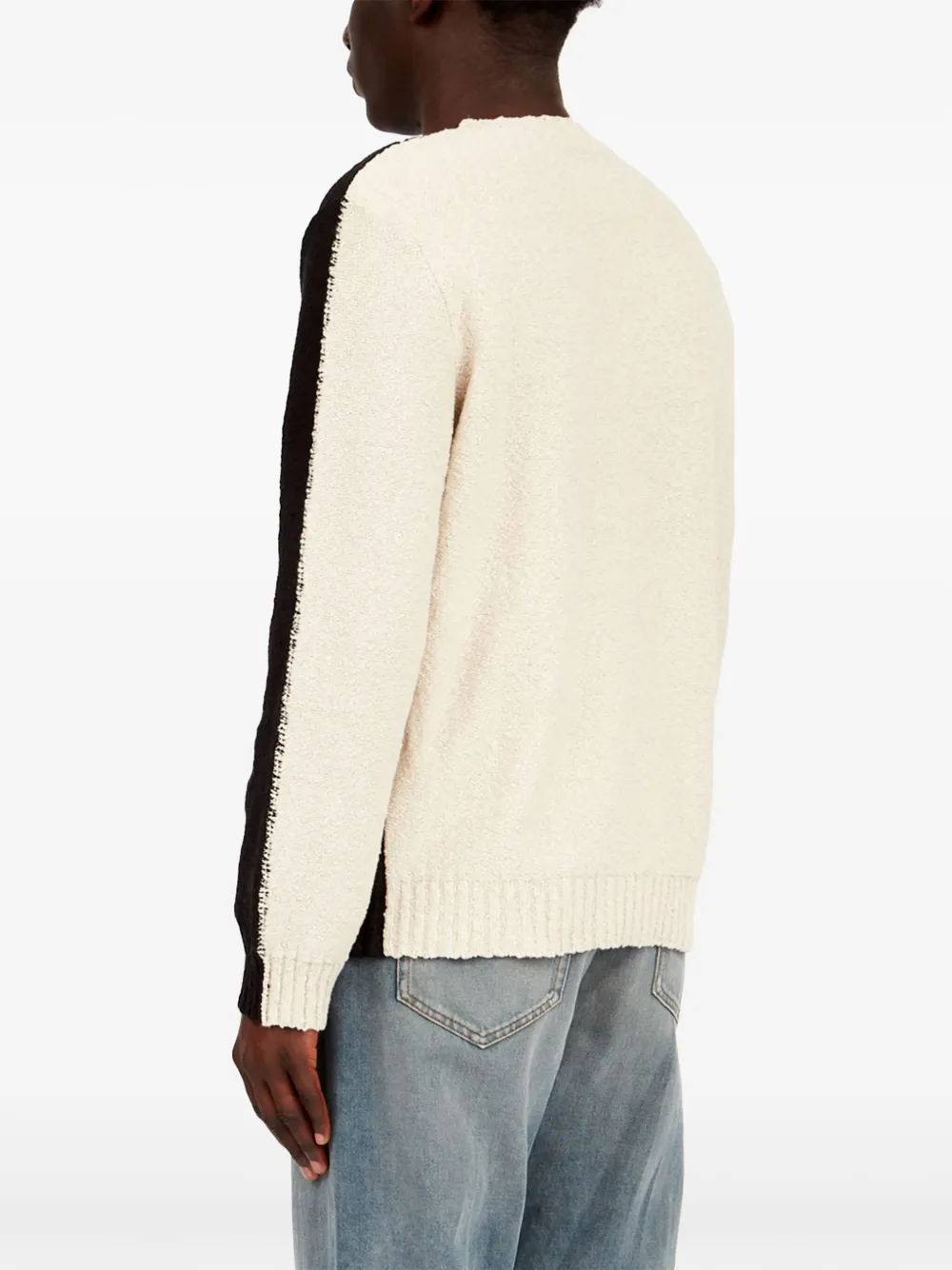 MM6 Maison Margiela Trui met getallen patroon Zwart
