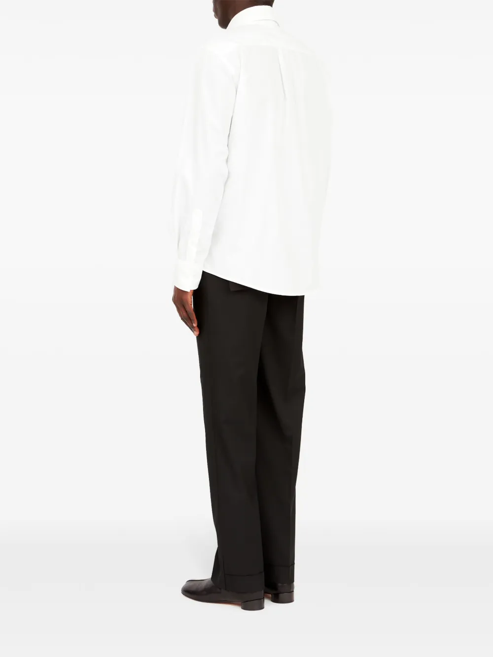 MM6 Maison Margiela Overhemd met afneembare kraag Wit