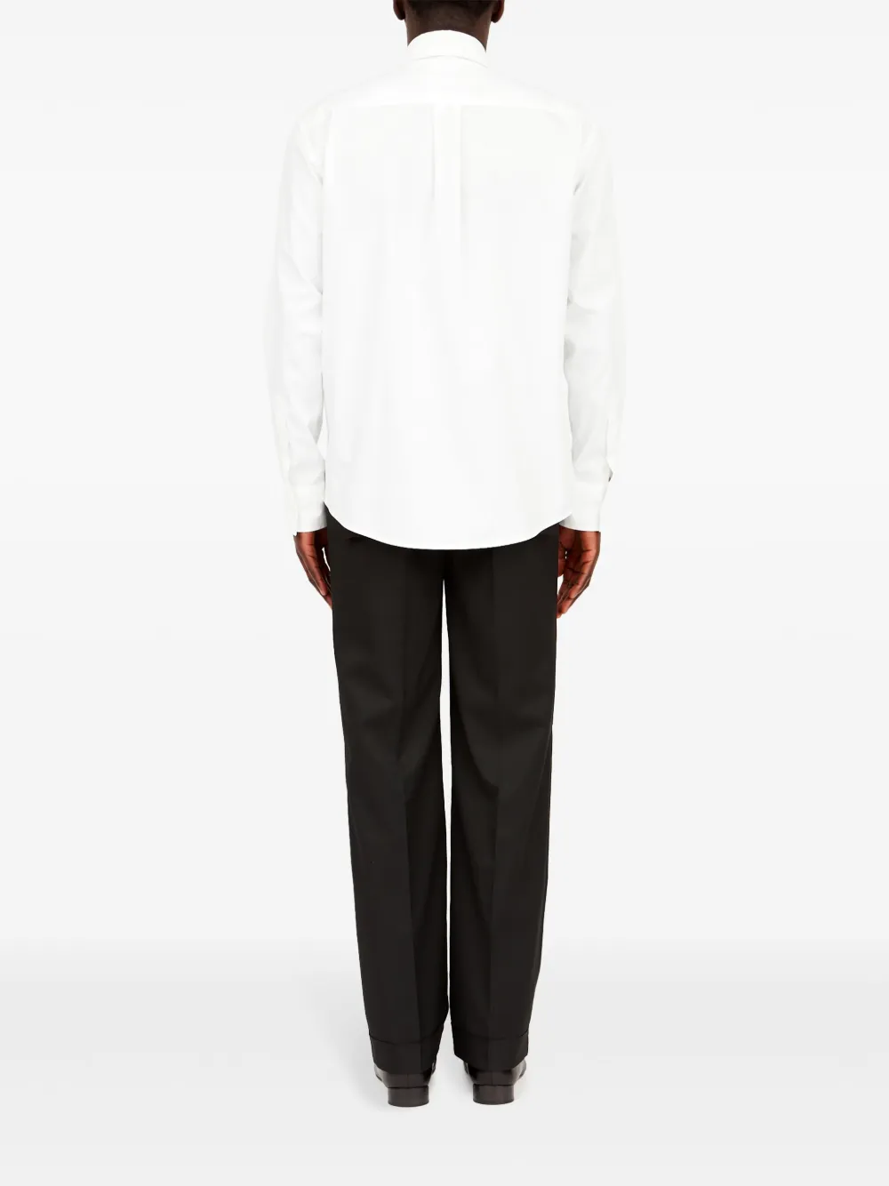 MM6 Maison Margiela Overhemd met afneembare kraag Wit