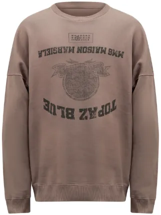 MM6 Maison Margiela ナンバーモチーフ スウェットシャツ