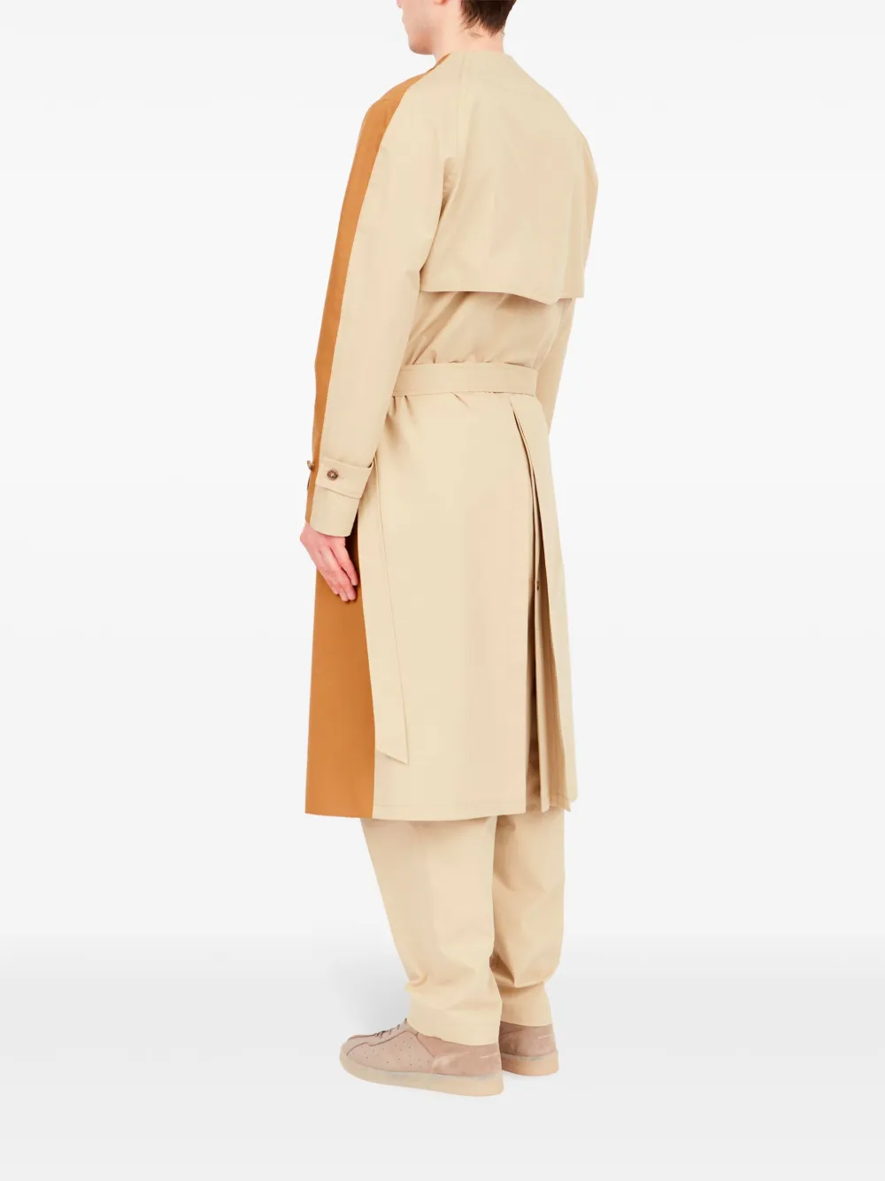 【メーカー直売】の商品をすべて Maison MM6 Margiela JP FARFETCH | オレンジ | コート バイカラー ジャケット・アウター