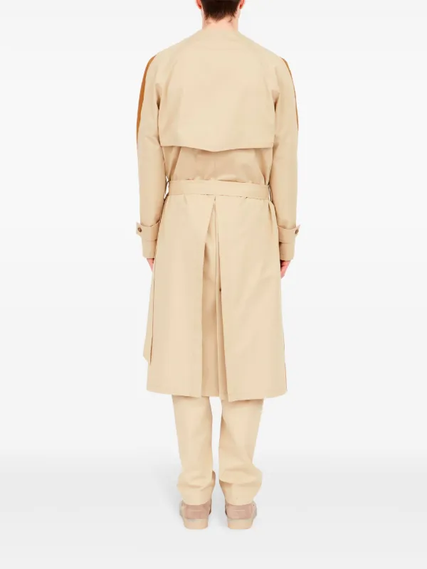 MM6 Maison Margiela バイカラー コート | オレンジ | FARFETCH JP